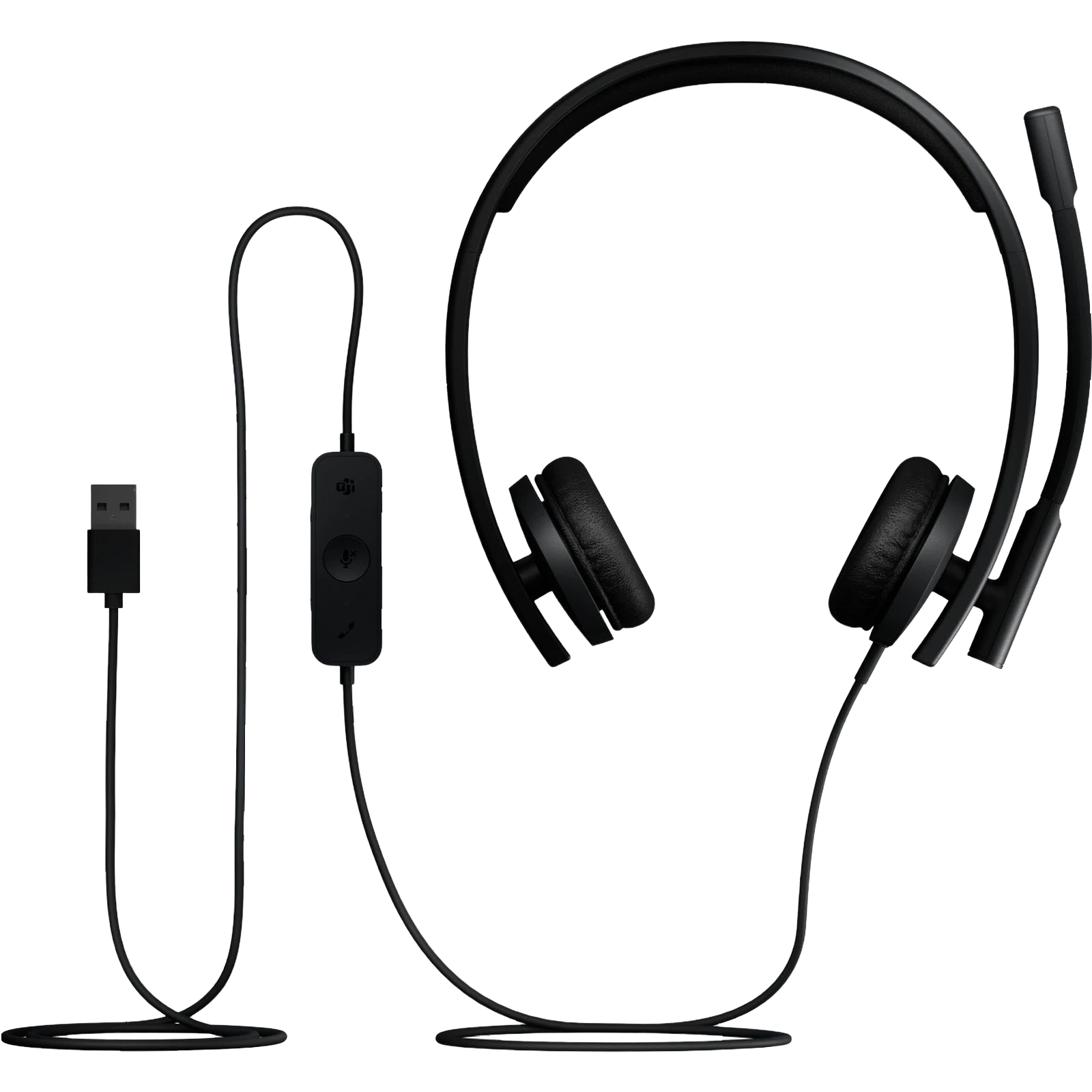 Гарнітура Logitech H570e Corded Mono BLACK-USB-A (981-001430)