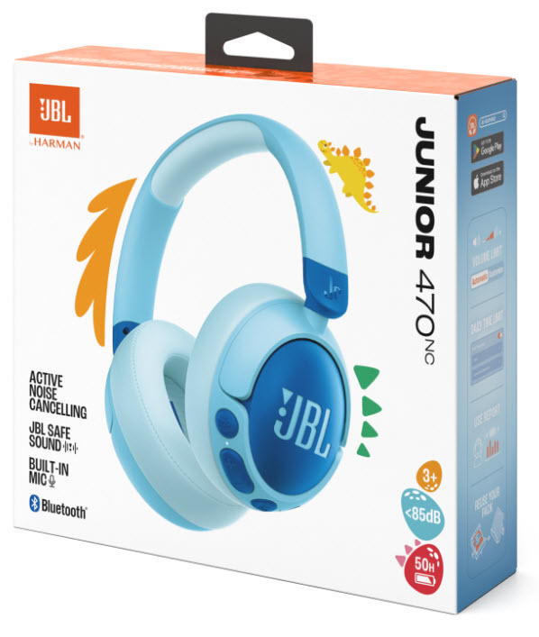 Гарнітура JBL JR470NC Blue (JBLJR470NCBLU) 