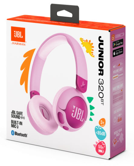 Гарнітура JBL JR320BT Purple (JBLJR320BTPUR) 