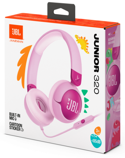 Гарнітура JBL JR320 Purple (JBLJR320PUR) 