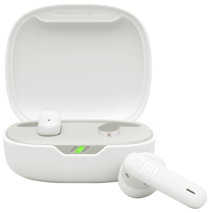 Гарнітура JBL WAVE FLEX 2 White (JBLWFLEX2WHT) 