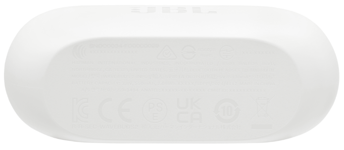 Гарнітура JBL WAVE BUDS 2 White (JBLWBUDS2WHT) 