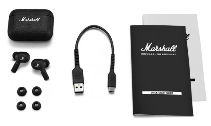 Гарнітура Marshall Headphones Motif II ANC Black (1006450)