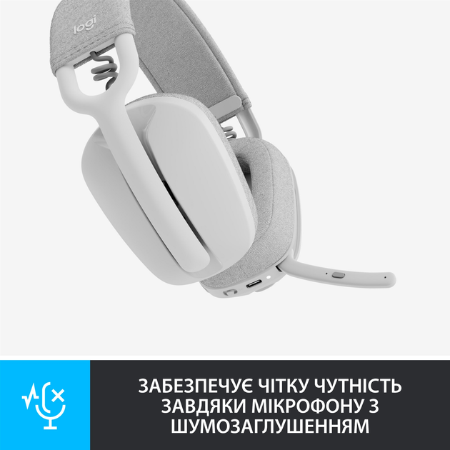 Гарнітура Logitech Zone Vibe 100 White (981-001219)