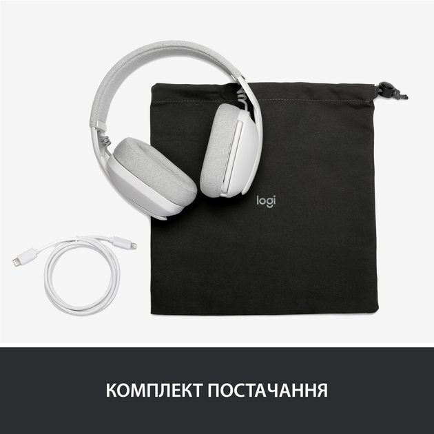 Гарнітура Logitech Zone Vibe 100 White (981-001219)