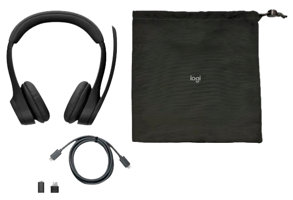 Гарнітура Logitech Zone 305 Wireless Headset Black 2.4GHZ/BT-UC (981-001453) 