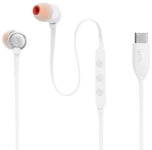 Гарнітура JBL TUNE 310C USB-C White (JBLT310CWHT)