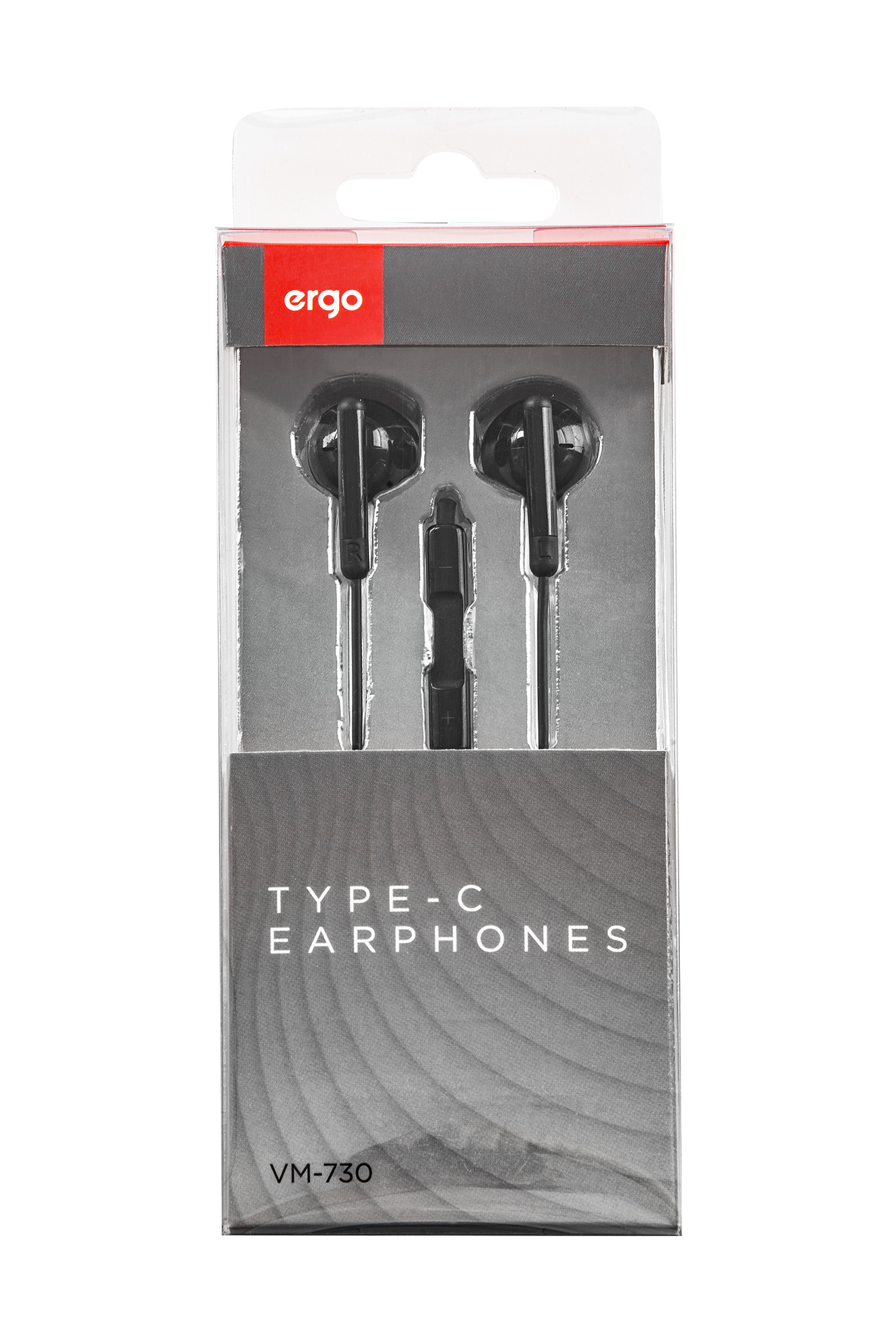 Гарнітура ERGO VM-730 Type-C Black