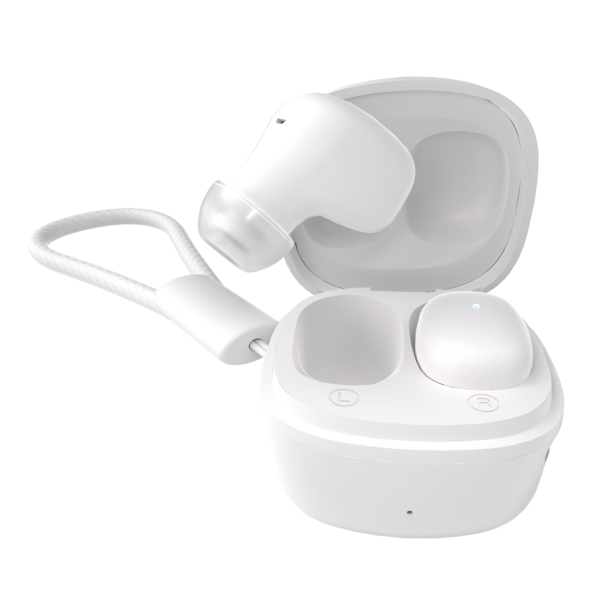 Навушники ERGO BS-530 Twins Nano 2 White