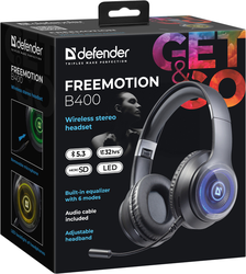 Гарнітура Defender FreeMotion B400 (63400) Black 