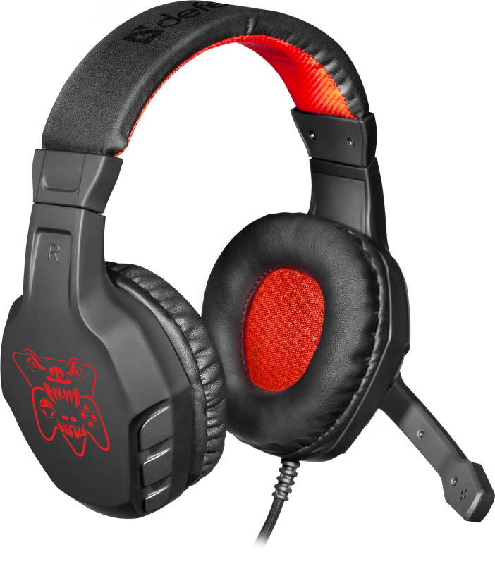 Гарнітура Defender Сujo Black-Red (64505)