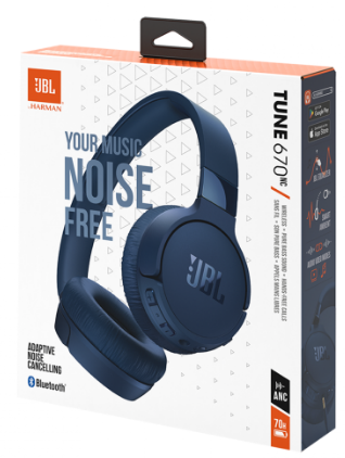 Гарнітура JBL TUNE 670NC Blue (JBLT670NCBLU)