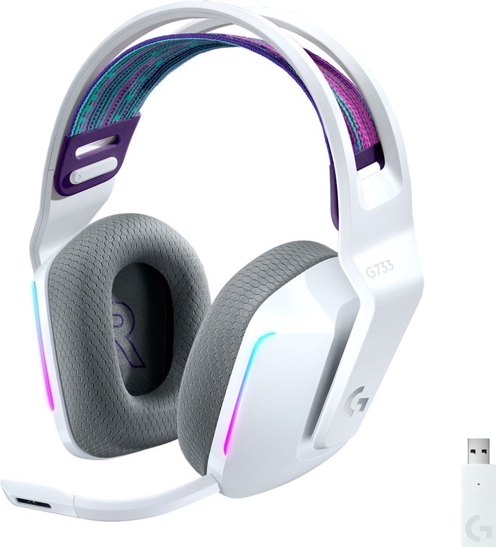 Гарнітура Logitech G733 Lightspeed Wireless RGB White