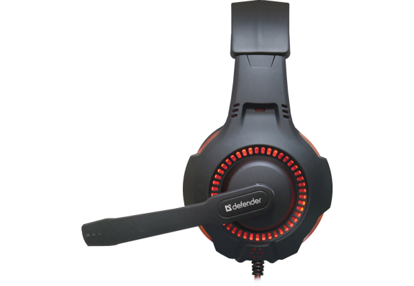 Гарнітура Defender Warhead G-450 Red-Black (64146)