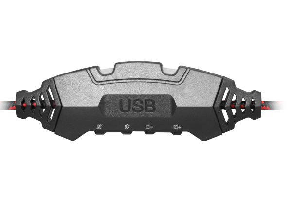 Гарнітура Defender Warhead G-450 Red-Black (64146)