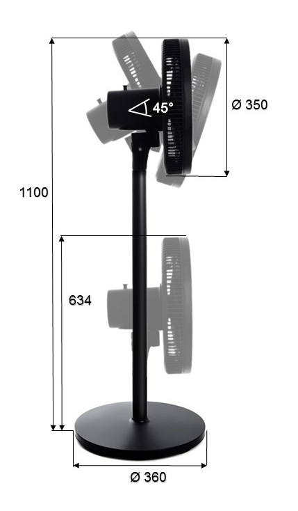Вентилятор ERGO FS 1415