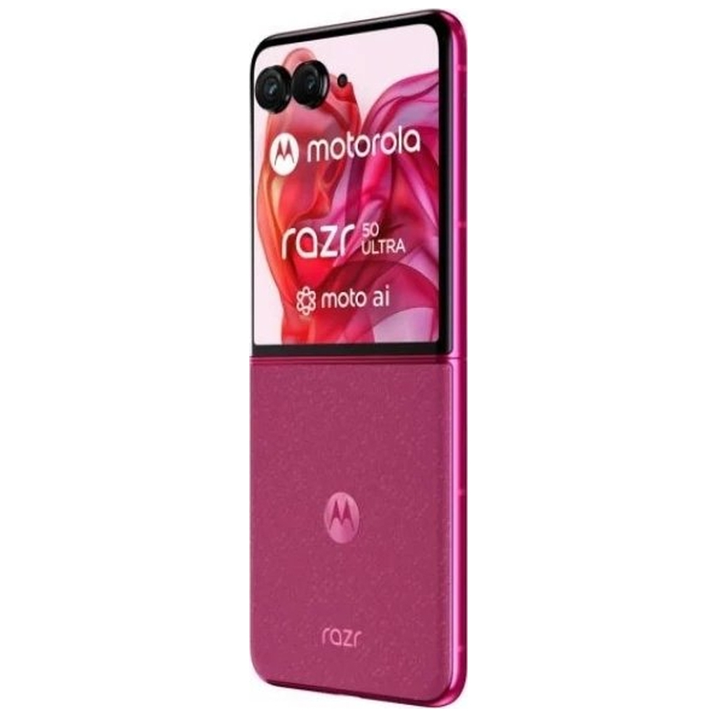 Мобільний телефон Motorola Razr 50 Ultra 12/512GB Hot Pink (PB1T0103RS)