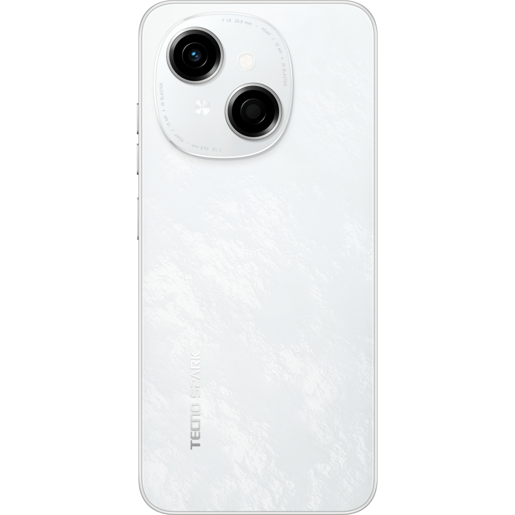Мобільний телефон Tecno Spark Go 1 3/64GB Glittery White (4894947036446)
