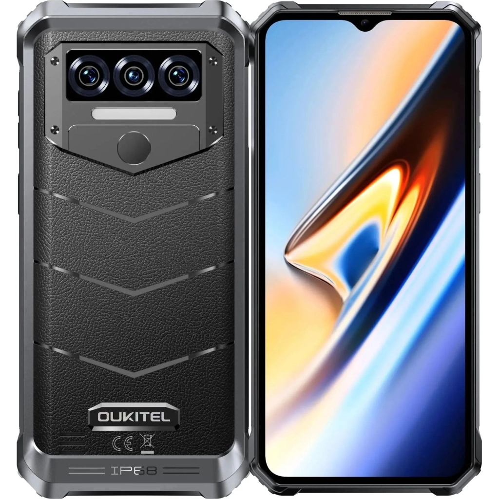 Мобільний телефон OUKITEL WP38 6/256GB Black (6931940752398)