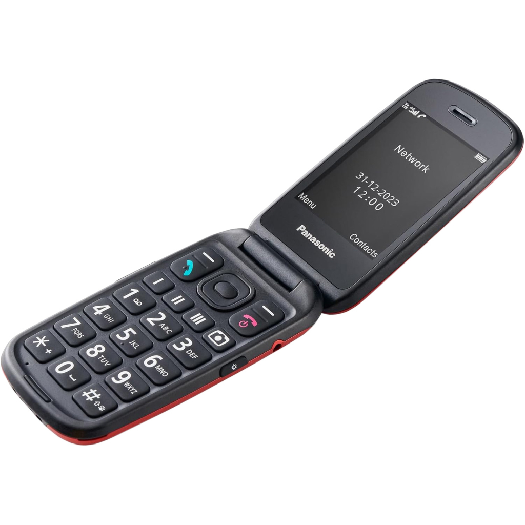 Мобільний телефон Panasonic KX-TU550 Red (KX-TU550EXR)
