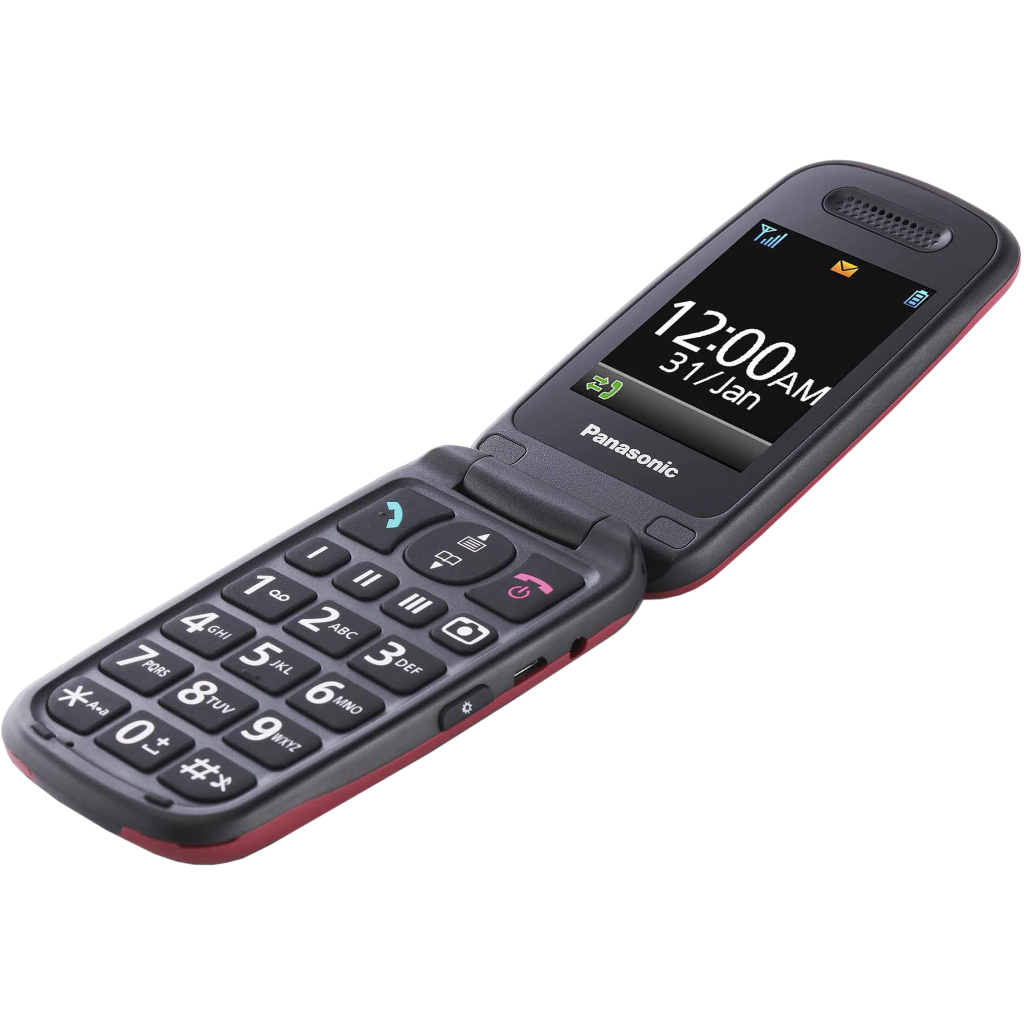 Мобільний телефон Panasonic KX-TU446 Red (KX-TU446EXR)