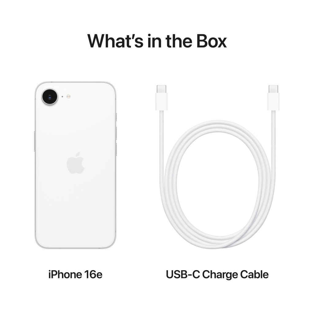 Мобільний телефон Apple iPhone 16e 128GB White (MD1R4)