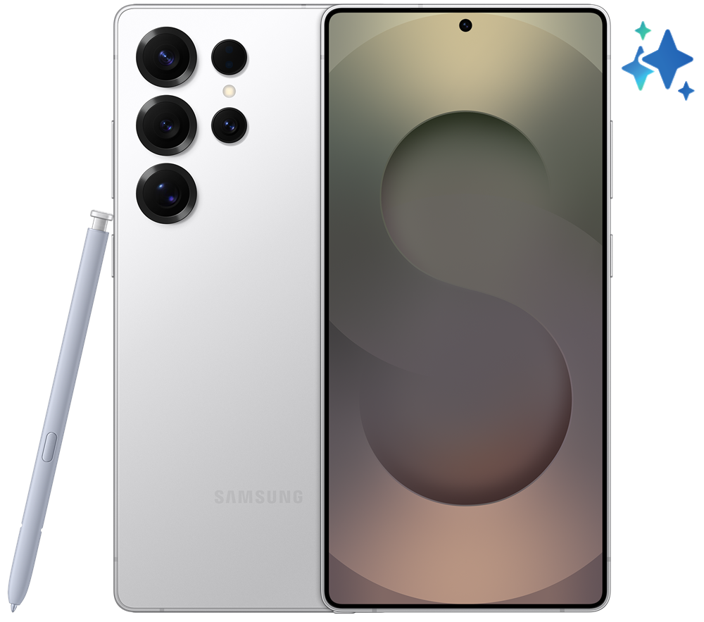 Смартфон Samsung Galaxy S25 Ultra 12/256Gb ZSD Titanium Whitesilver