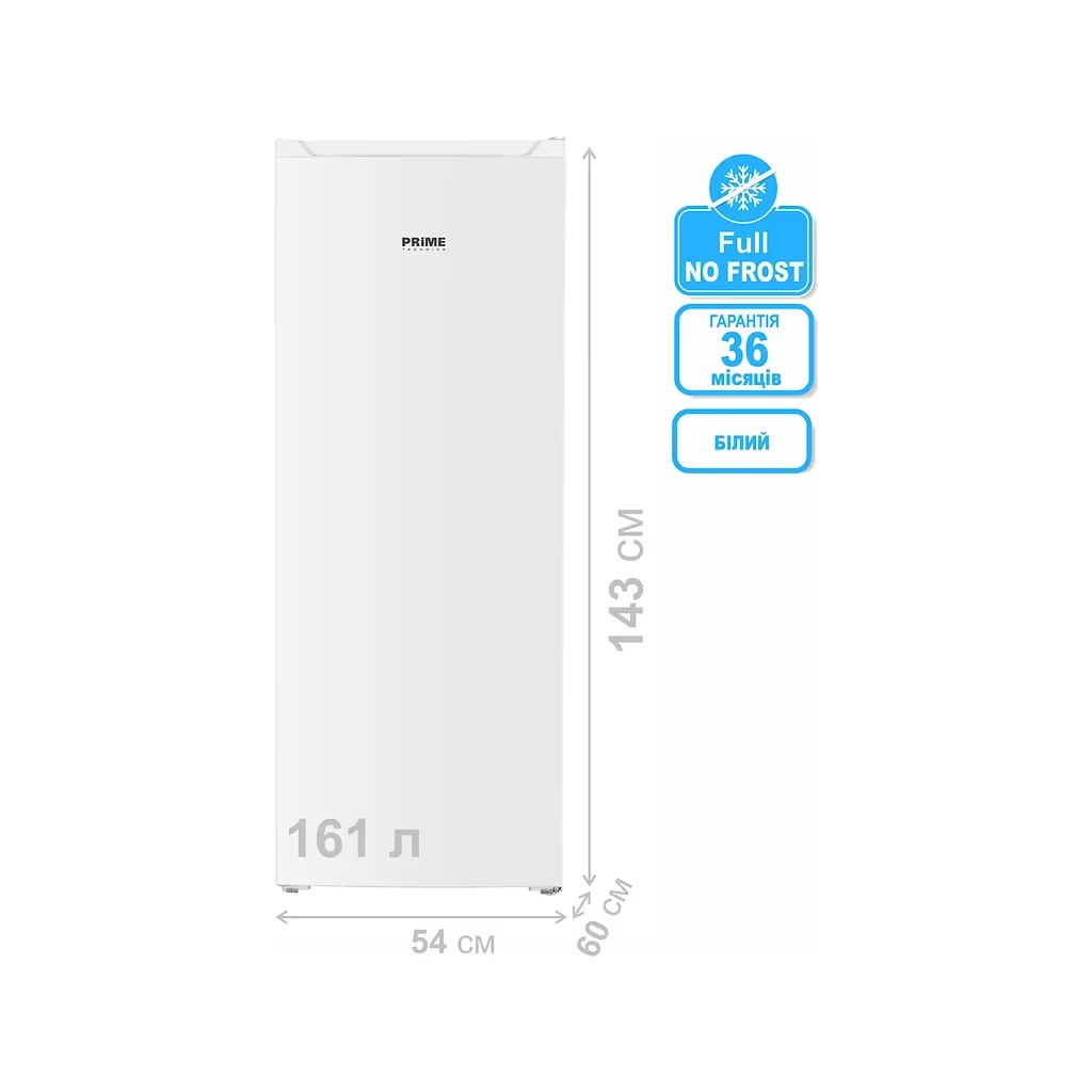 Морозильна камера PRIME Technics FSN 1413 E
