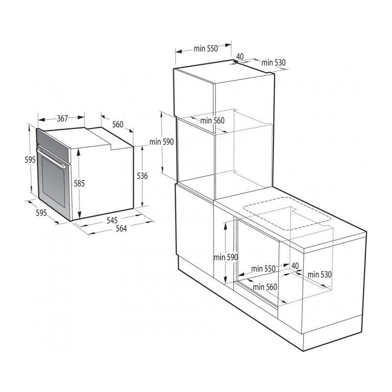 Духова шафа GORENJE BOS 6747 A01X