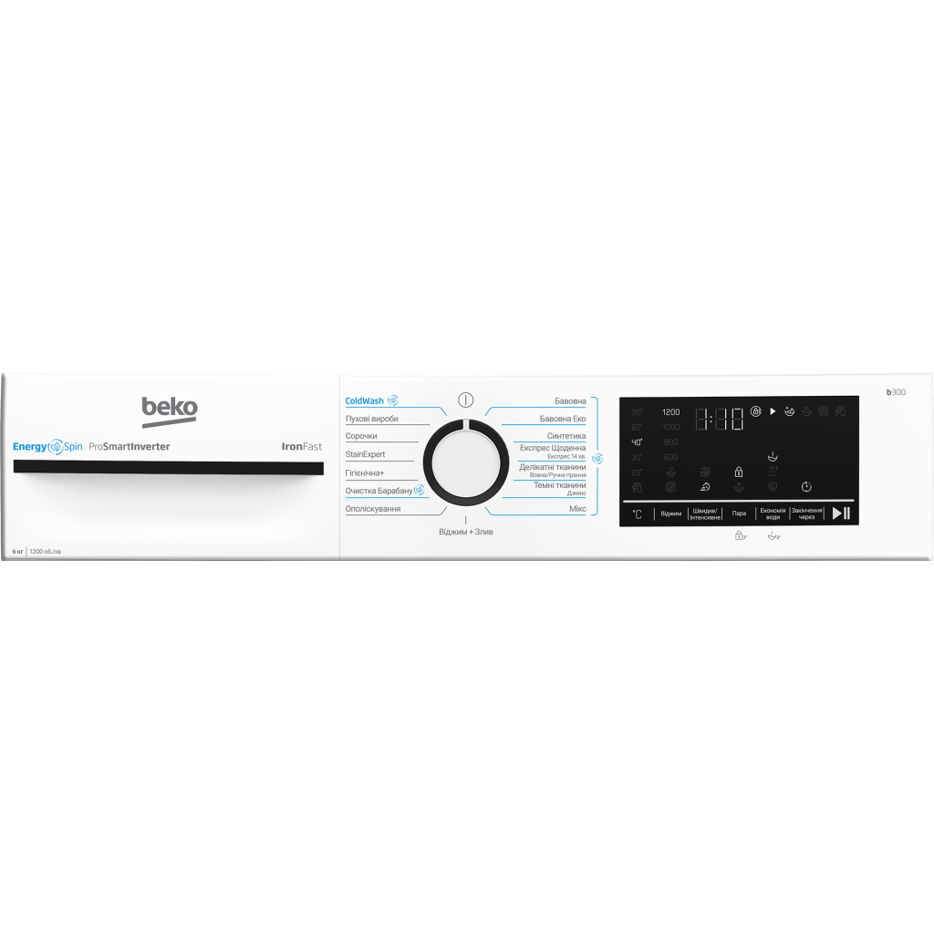 Пральна машина Beko BM3WFU46245WB