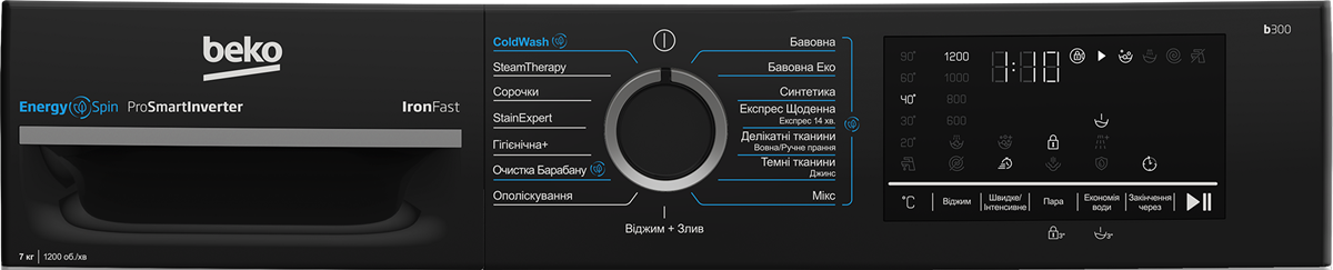 Пральна машина автоматична Beko BM3WFSU47235WPBB2