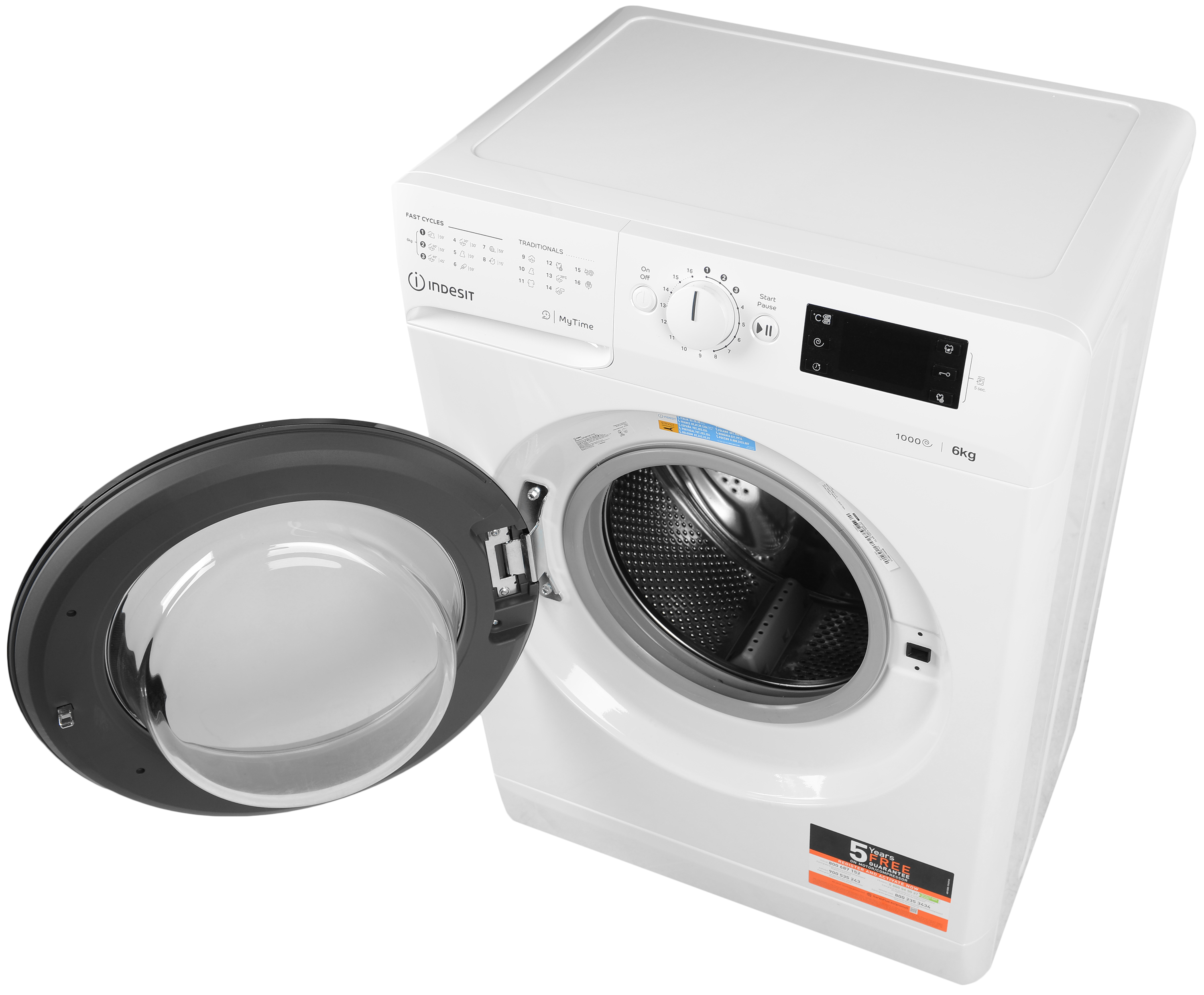 Пральна машина автоматична Indesit OMTWSE 61051 WK UA