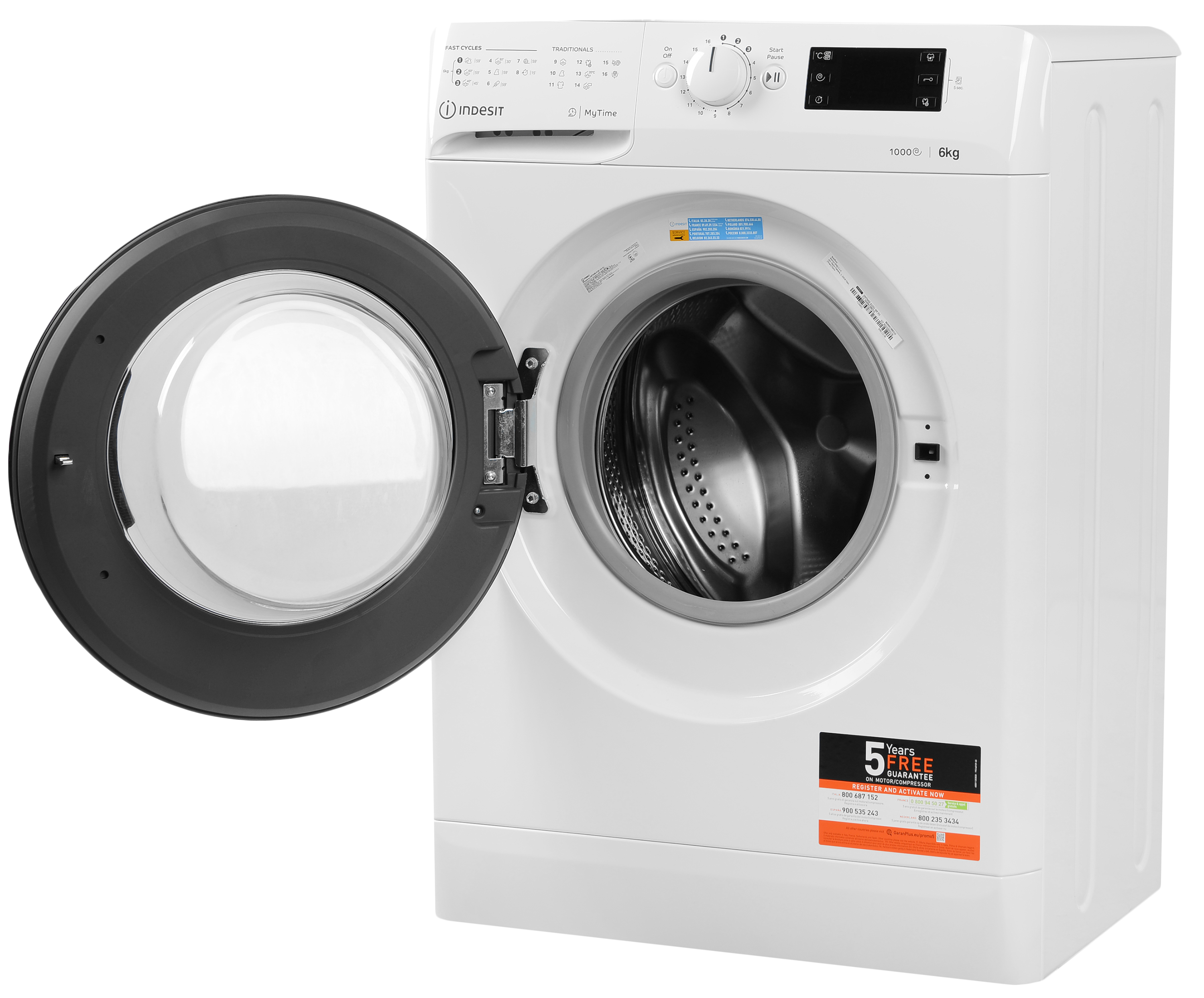 Пральна машина автоматична Indesit OMTWSE 61051 WK UA