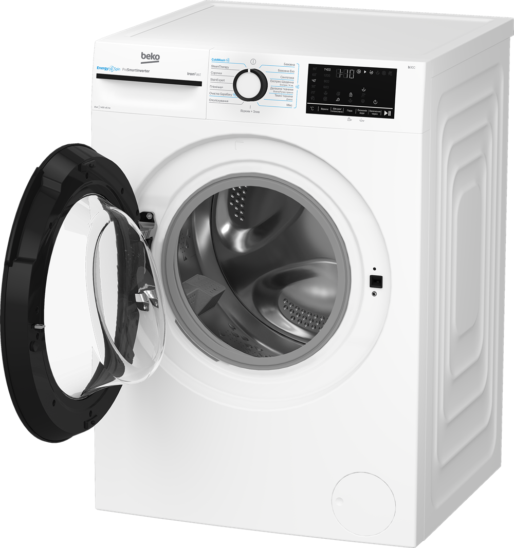 Пральна машина автоматична Beko BM3WFSU48435WB