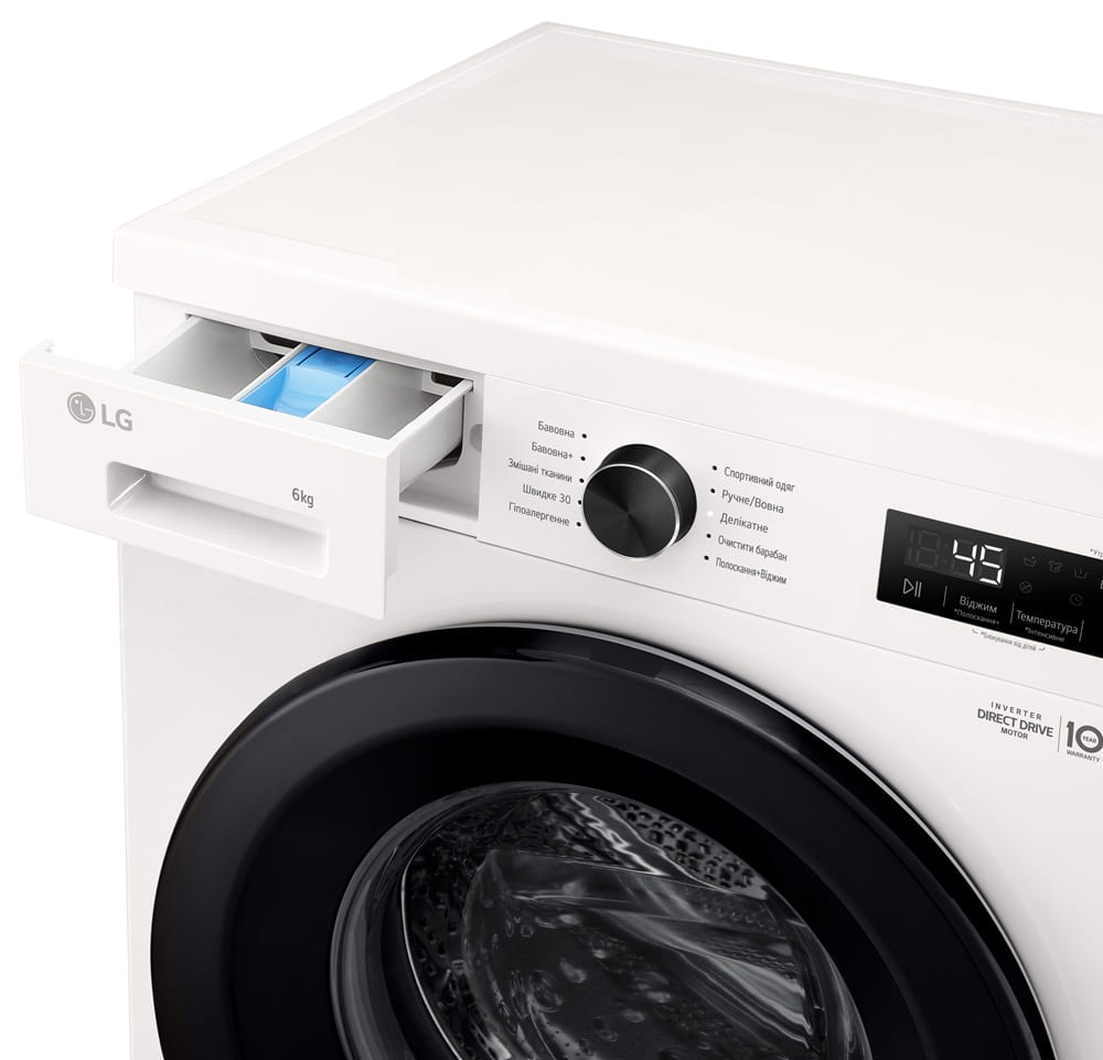 Пральна машина автоматична LG F2Y1NS6W