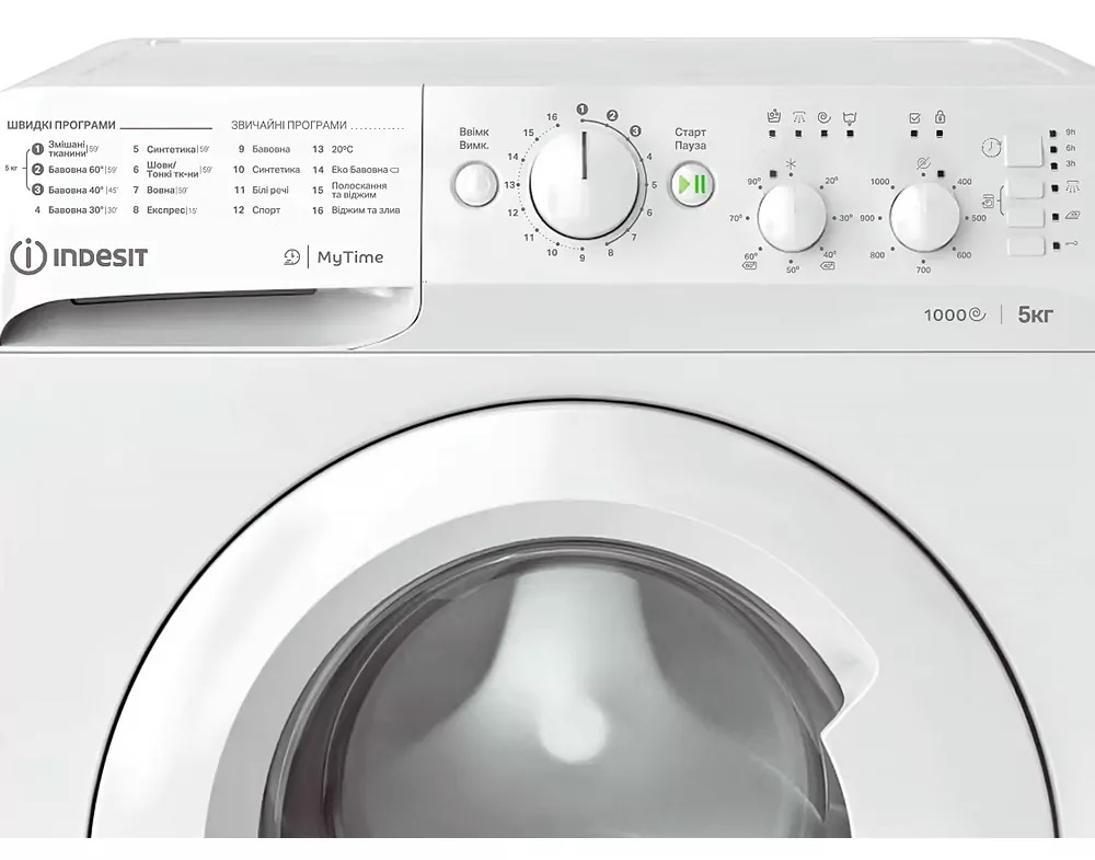 Пральна машина автоматична Indesit OMTWSC 51052 W UA