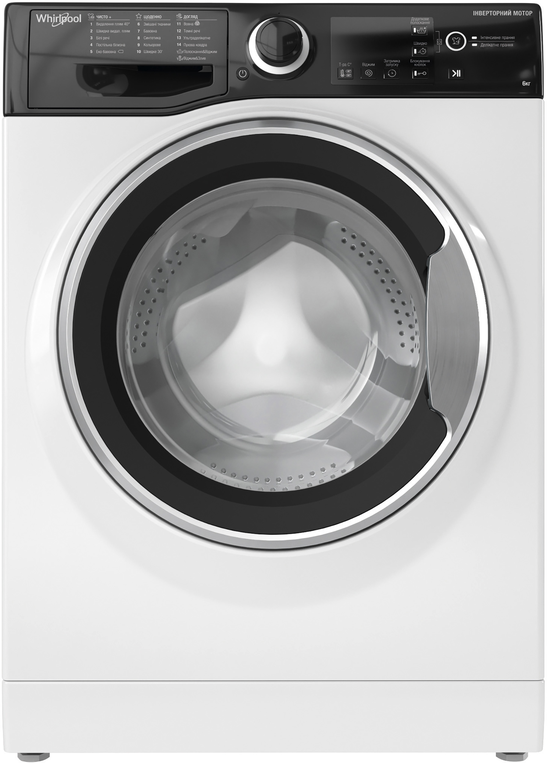 Пральна машина автоматична Whirlpool WRBSB 6228 B UA