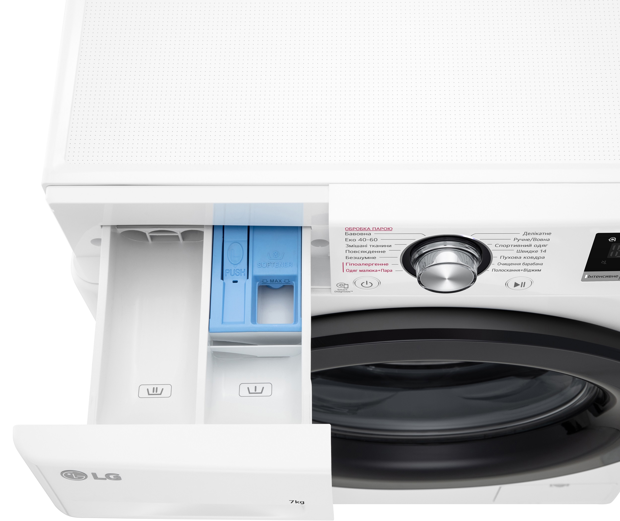 Пральна машина автоматична LG F2V3HS6WW