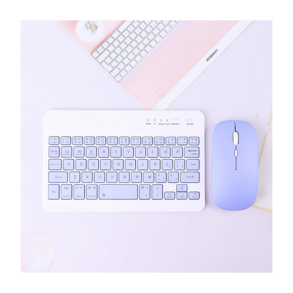 Клавіатура BeCover Bluetooth UA Purple (713409)