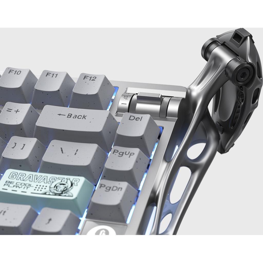 Клавіатура GravaStar Mercury K1 Pro TKL Wireless/Bluetooth/USB UA Grey (GSK1PRO_GRY)