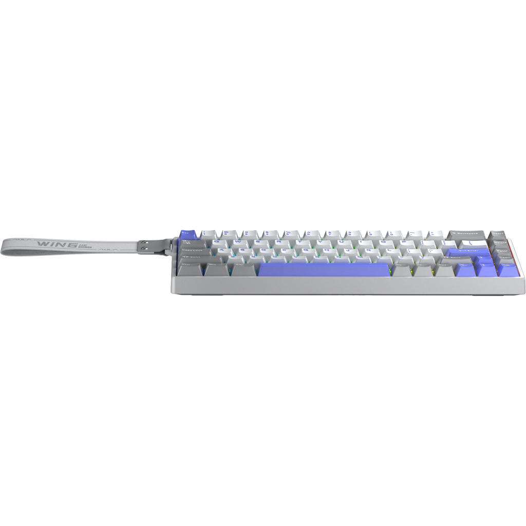 Клавіатура Aula WIN68 HE Max Magnetic Switch USB UA Grey (6978080504081)
