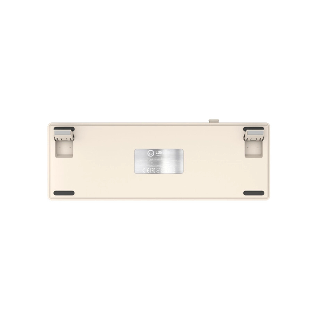 Клавіатура Lorgar KBP70MW Pro RGB Wireless/Bluetooth/USB UA Beige (LRG-KBP70MW-RT-US)