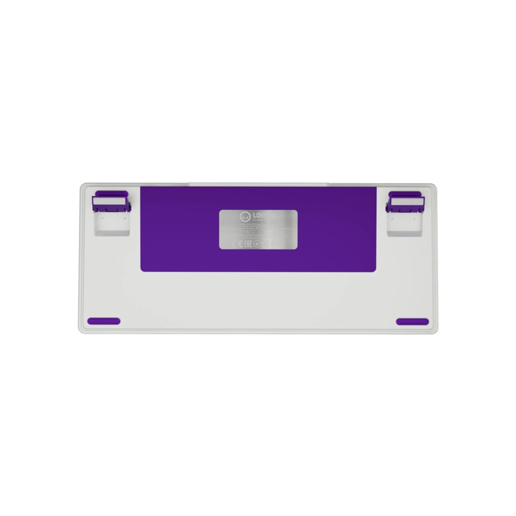 Клавіатура Lorgar KBP7075W Pro RGB Wireless/Bluetooth/USB UA White (LRG-KBP7075W-WH-US)
