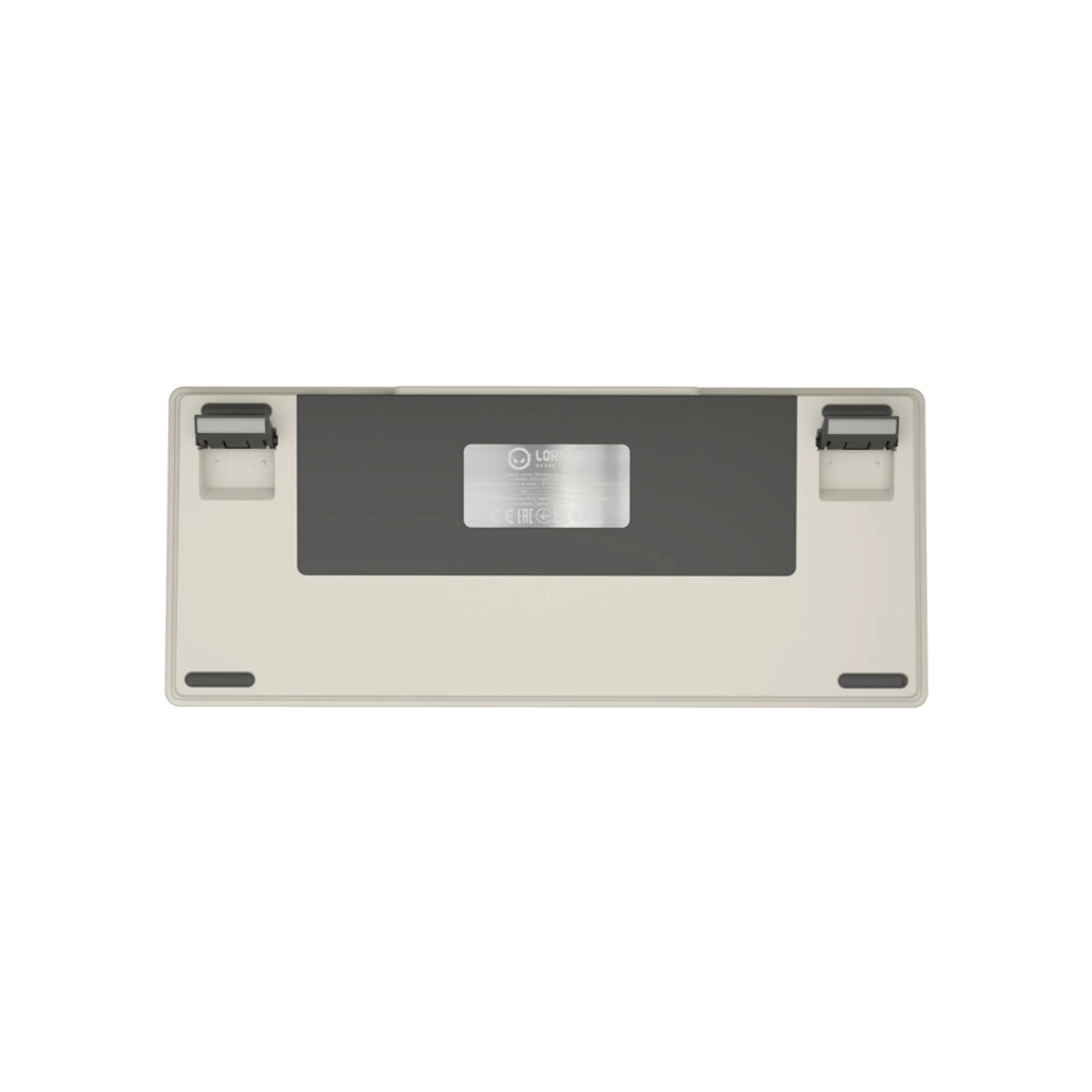 Клавіатура Lorgar KBP7075W Pro RGB Wireless/Bluetooth/USB UA Beige (LRG-KBP7075W-RT-US)
