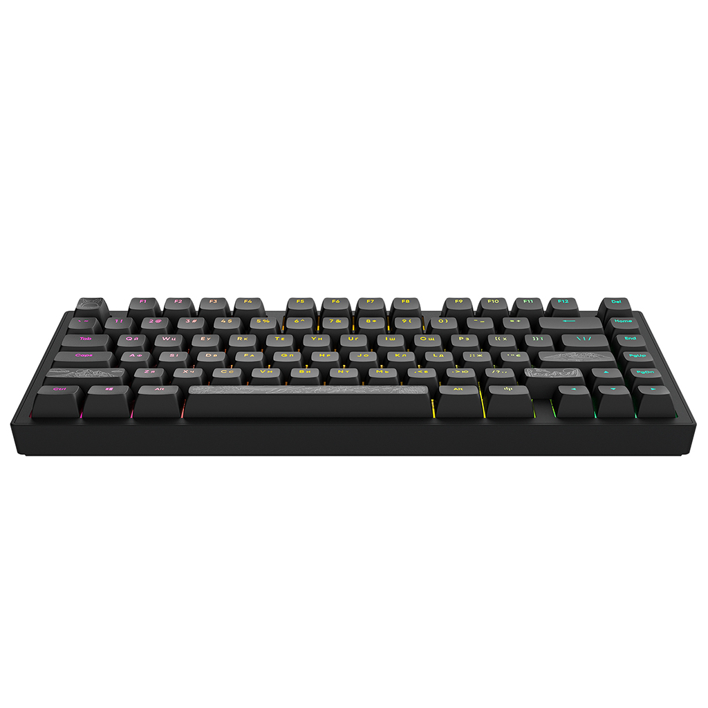 Клавіатура Dark Project ALU81 Terra Nostra PBT RGB Mech G3MS Moonstone Black (DPKB_NOSTRA_81_ANSI_BLACK_UA)