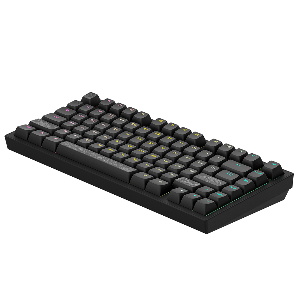 Клавіатура Dark Project ALU81 Terra Nostra PBT RGB Mech G3MS Moonstone Black (DPKB_NOSTRA_81_ANSI_BLACK_UA)