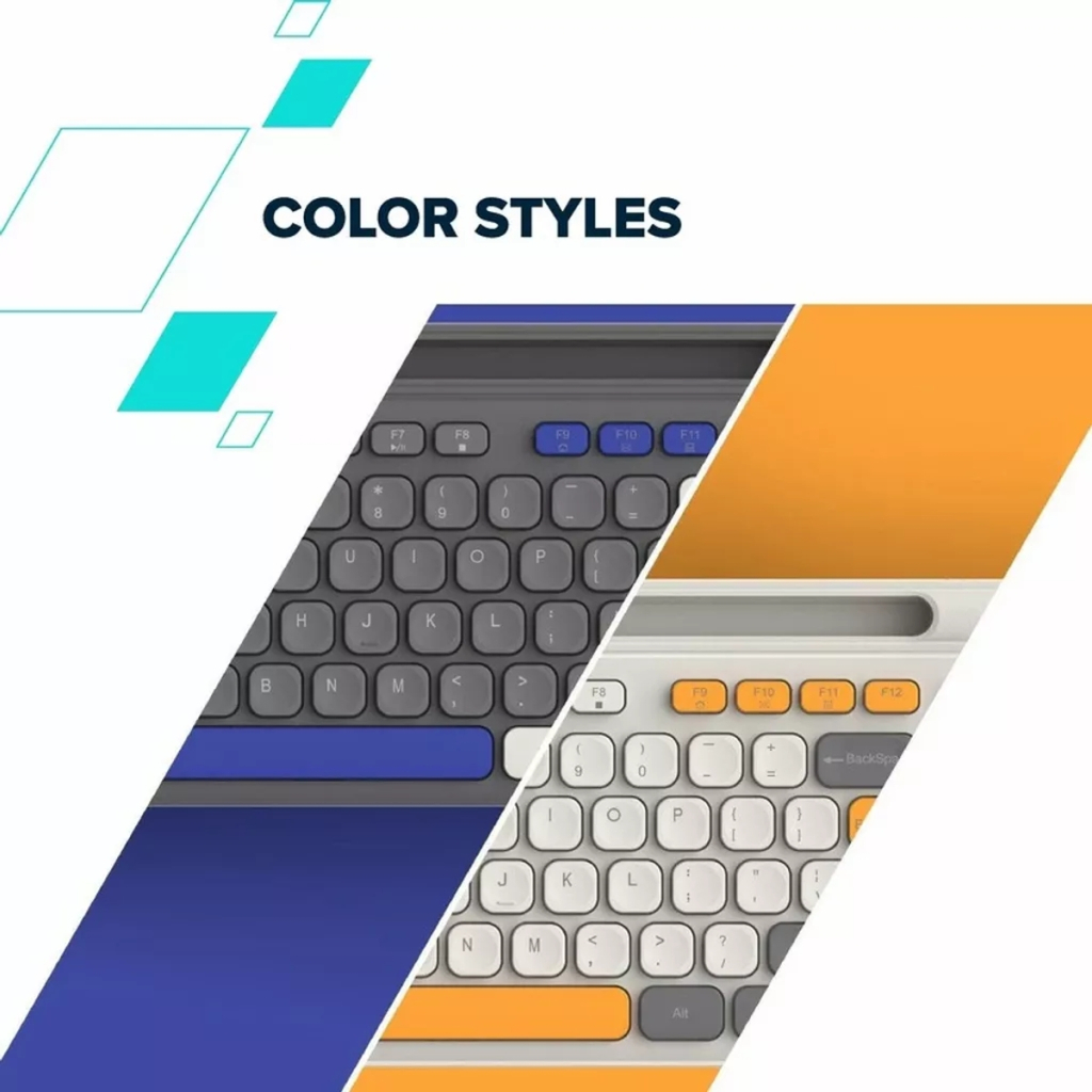 Клавіатура Canyon HKB-W03 Wireless UA Beige (CNS-HKBW03BG)