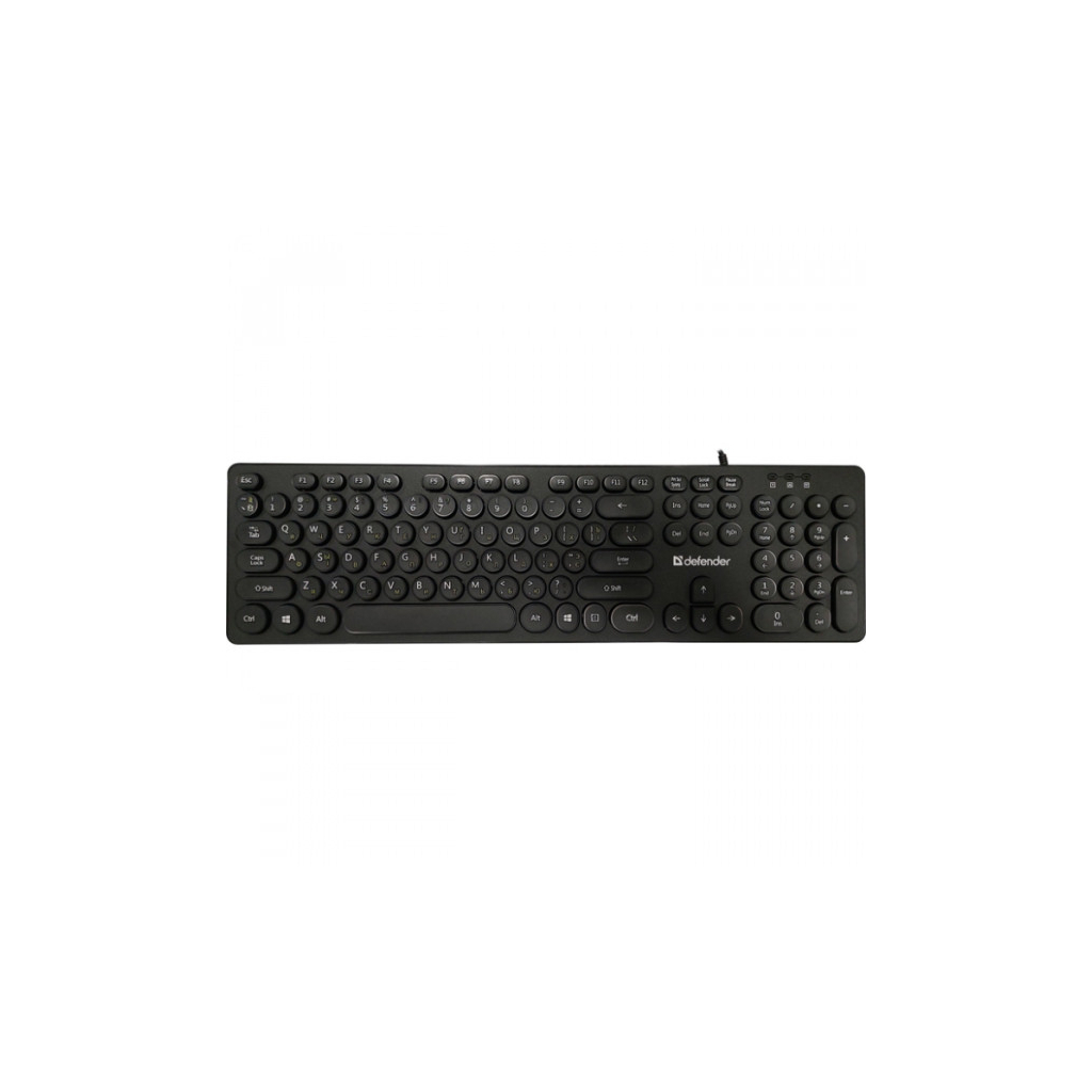 Клавіатура Defender Accord KM USB UA Black (450250)
