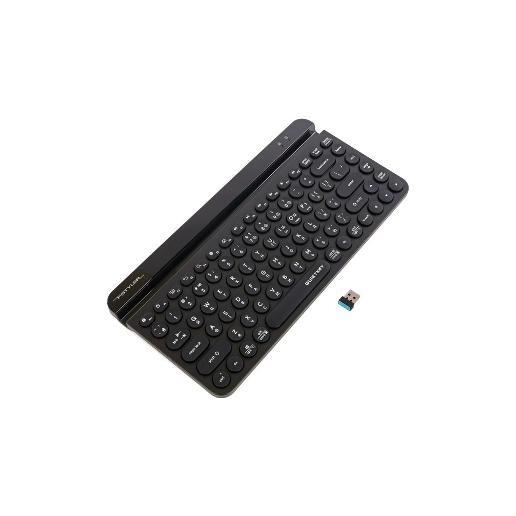 Клавіатура A4Tech FBK30 Wireless/Bluetooth Black (4711421972499)