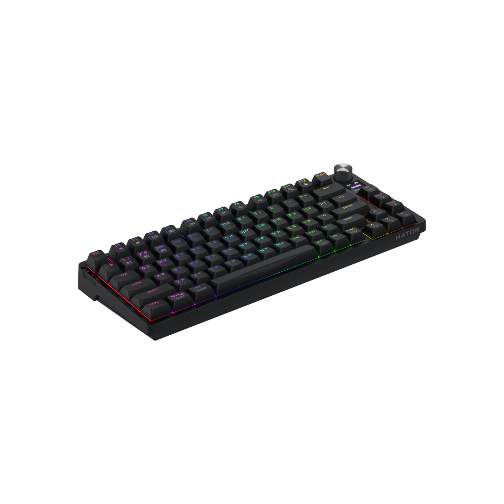 Клавіатура Hator Icefall Pro Wireless/Bluetooth/USB Black (HTK450UA)